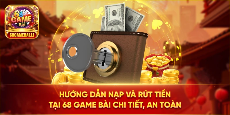 Hướng dẫn nạp và rút tiền tại 68 Game Bài